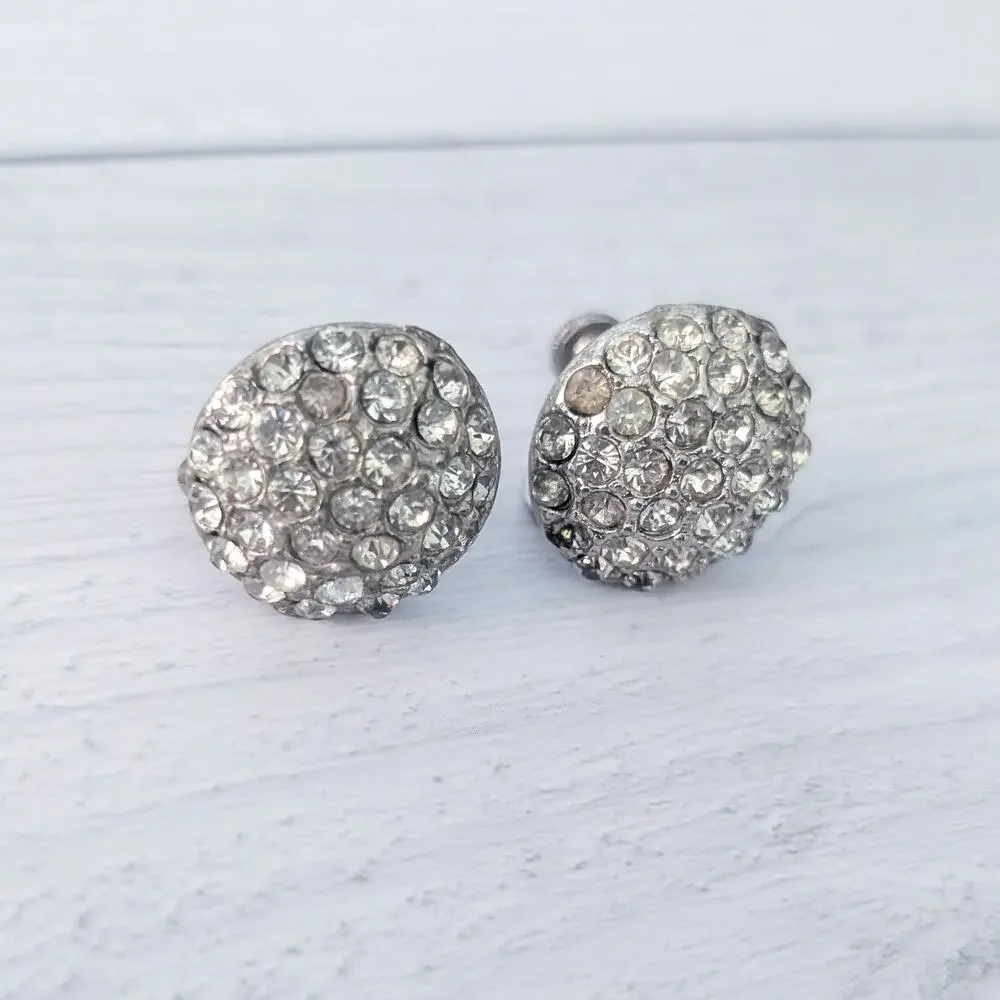 Vintage screw earrings